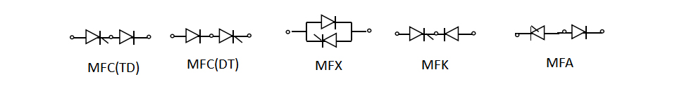 Modúl Dé-óid Thyristor